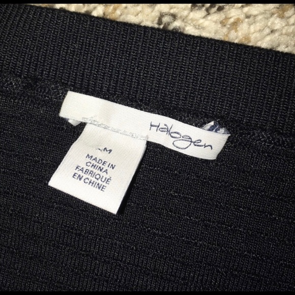 Black Ribbed Sweater - Picture 2 of 3